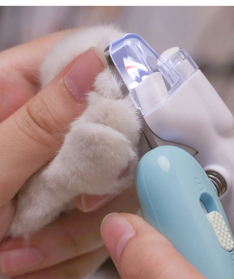 LED Pet Nail Clippers & Electric Nail Grinder – Dog & Cat Nail Trimmer