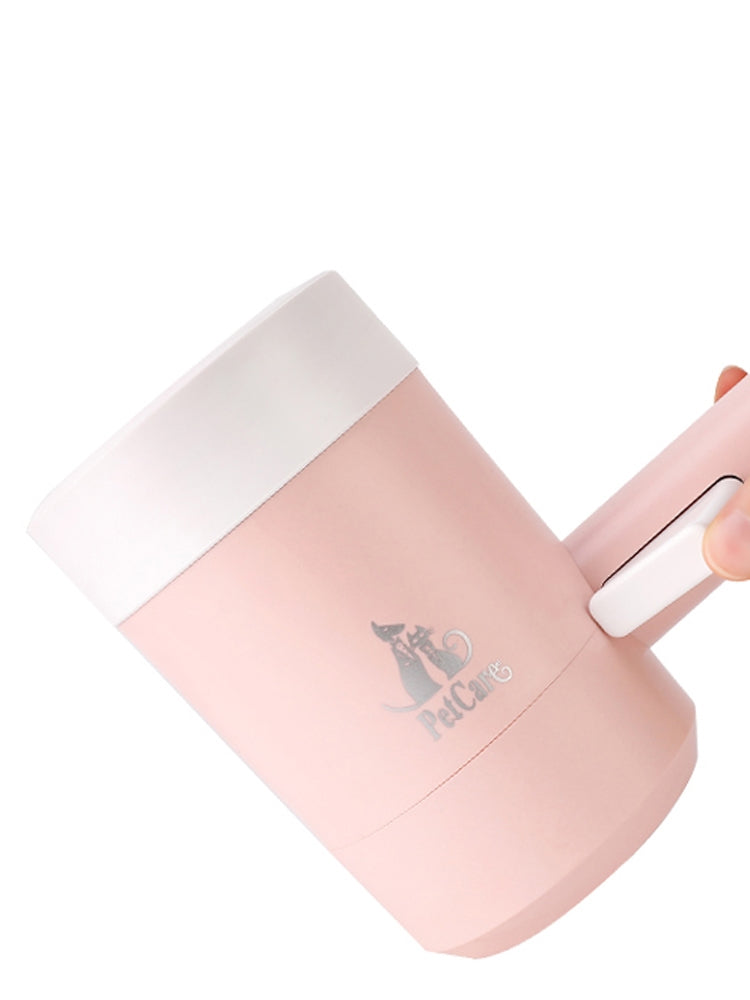 Dog Paw Cleaner Cup with Soft Silicone Combs, Portable Pet Foot Washer for Dogs & Cats