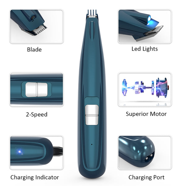 Rechargeable Electric Pet Hair Clippers – Dog & Cat Grooming Tool