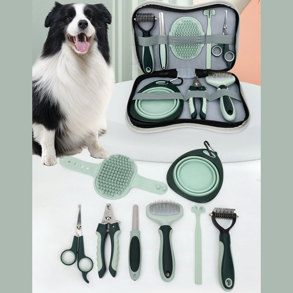 Grooming Clippers, Cordless Low-Noise Hair Trimmer for Thick Coats