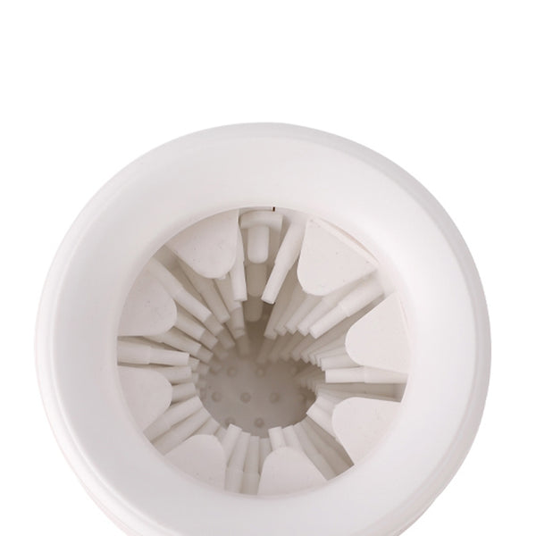 Dog Paw Cleaner Cup with Soft Silicone Combs, Portable Pet Foot Washer for Dogs & Cats