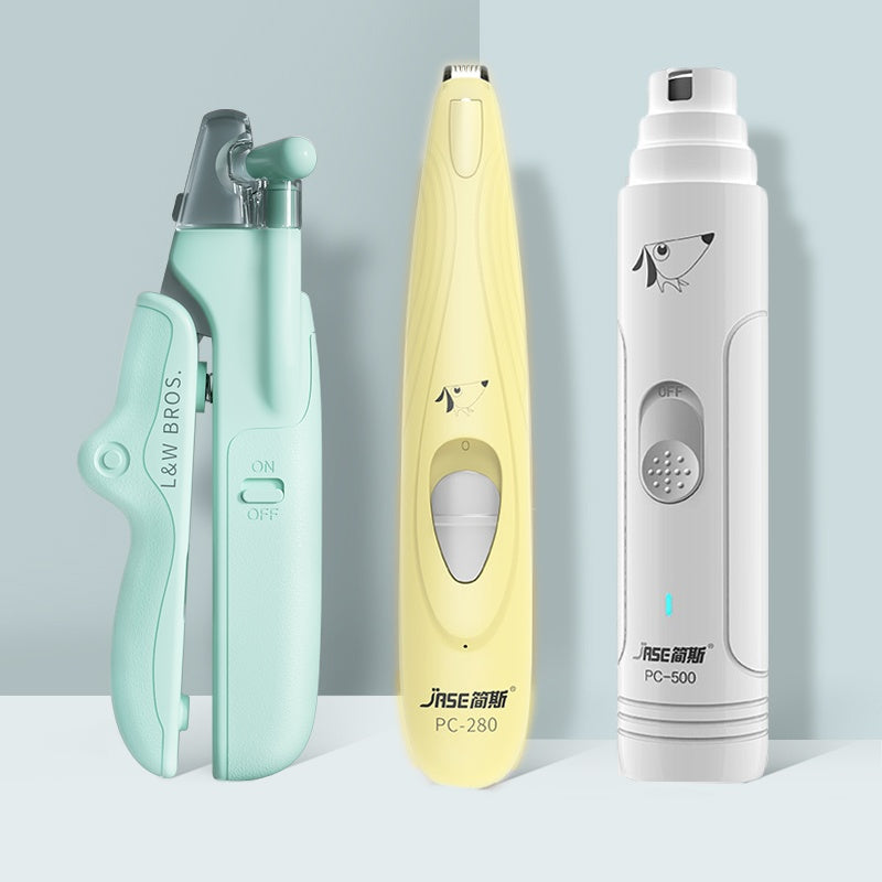 Pet Nail Clippers with LED Light – Professional Dog & Cat Nail Trimmer