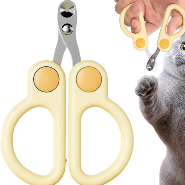 Professional Pet Nail Clippers – Cat & Small Dog Claw Trimmer