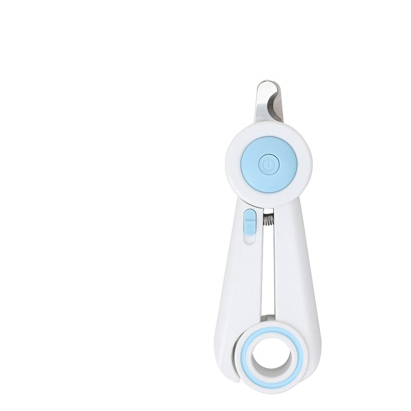 Pet Nail Clippers with Built-In LED Light – Dog & Cat Nail Trimmer