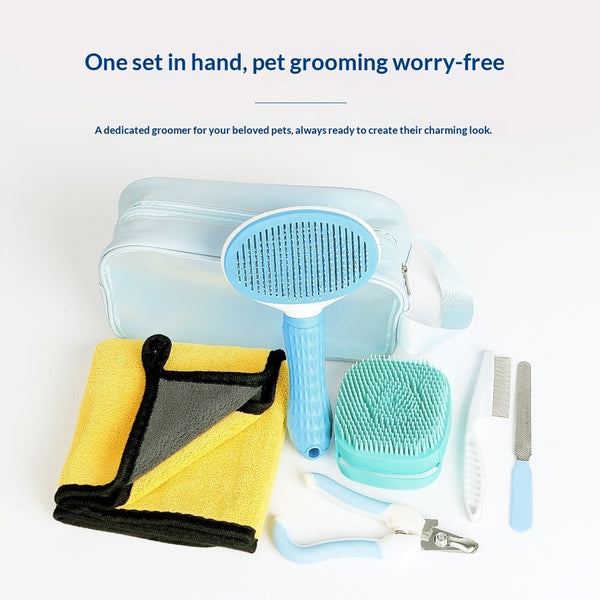 Pet Water-Absorbent Towel Dog Extra-Large Grooming Set