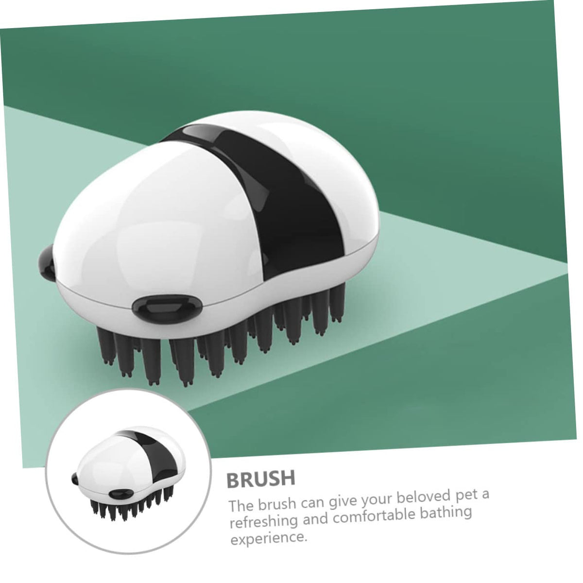 Pet Bath Brush Glove – Dog & Cat Grooming and Hair Removal Tool