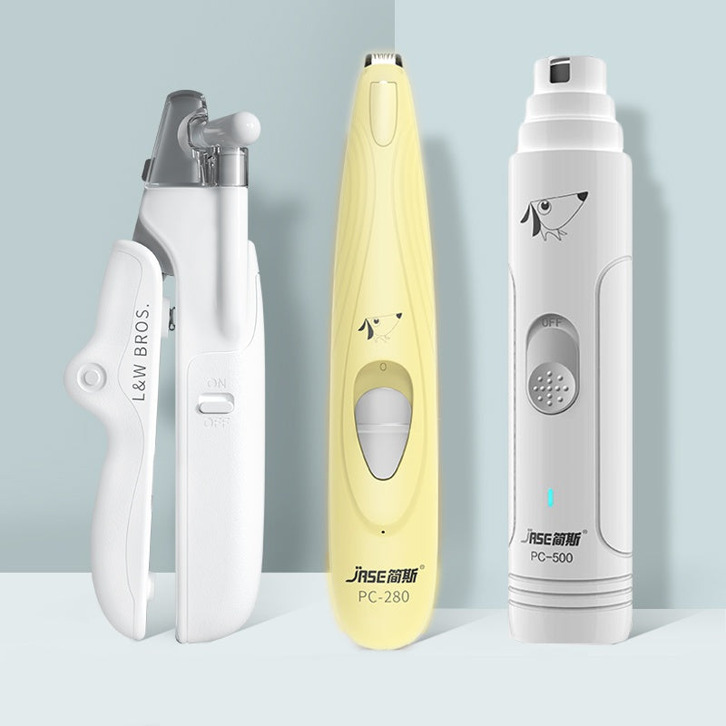 Pet Nail Clippers with LED Light – Professional Dog & Cat Nail Trimmer