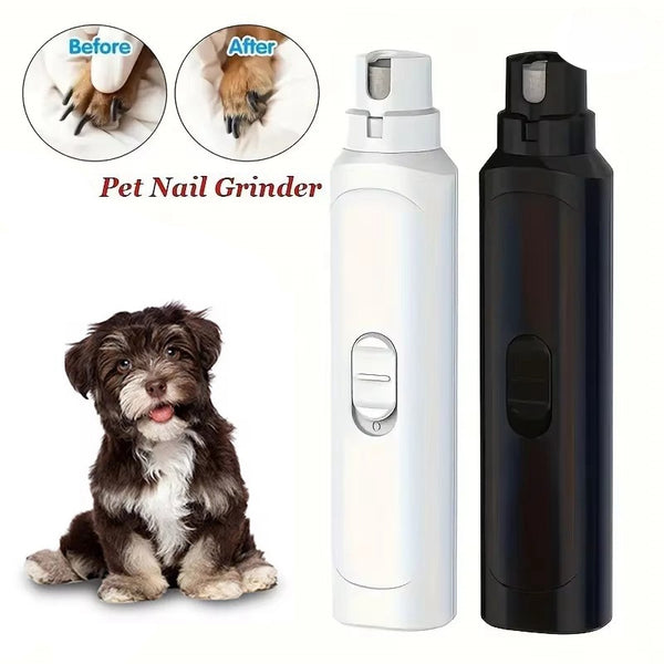 Pet Nail Grinder – Battery-Powered Dog & Cat Nail Trimmer