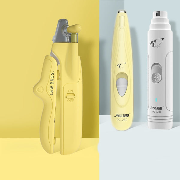 Pet Nail Clippers with LED Light – Professional Dog & Cat Nail Trimmer