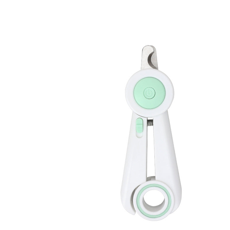 Pet Nail Clippers with Built-In LED Light – Dog & Cat Nail Trimmer