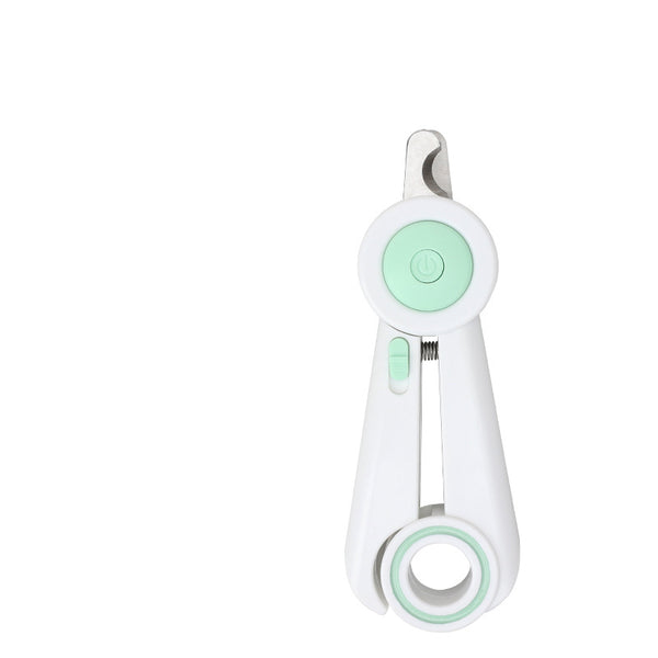 Pet Nail Clippers with Built-In LED Light – Dog & Cat Nail Trimmer