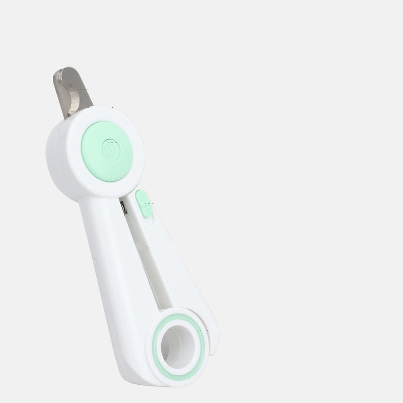 Pet Nail Clippers with Built-In LED Light – Dog & Cat Nail Trimmer