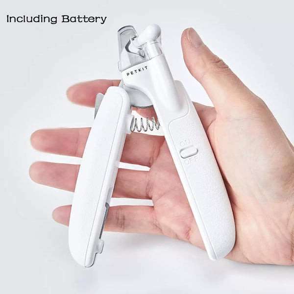 Professional Pet Nail Clippers with LED Light, Dog & Cat Nail Trimmer