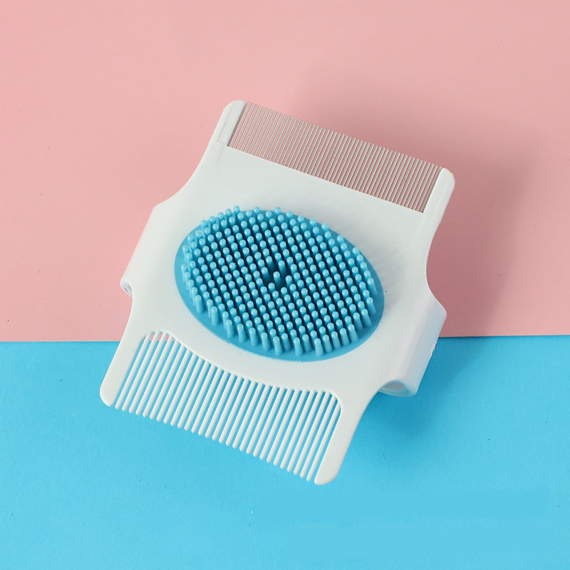 Multifunctional Pet Grooming Comb – Hair, Massage & Flea Removal