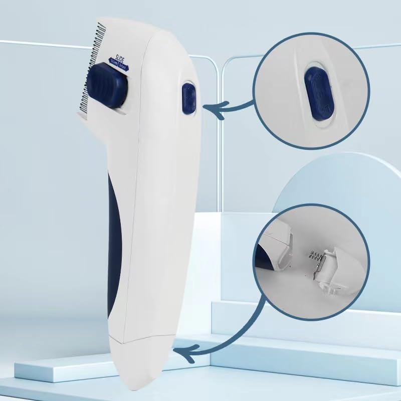 Electric Pet Comb – Dog & Cat Hair Brush for Long and Short Hair