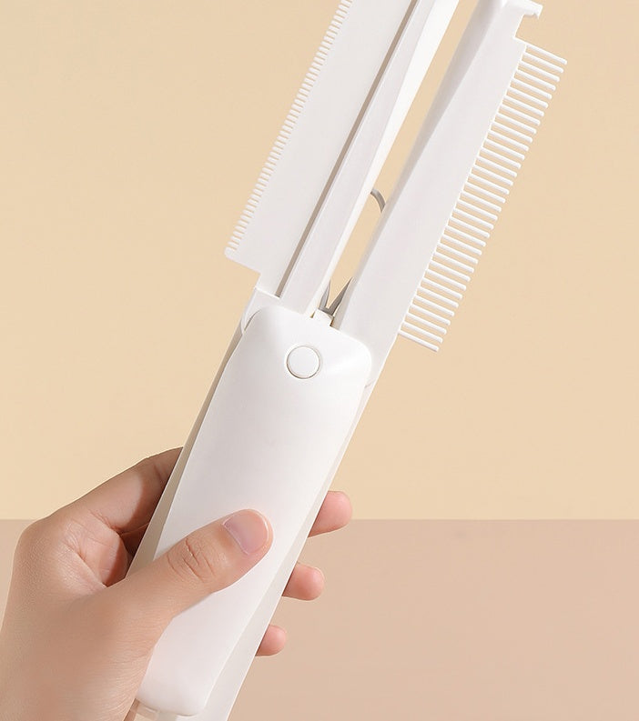 Dog & Cat Grooming Comb, Stainless Steel Curly Hair Removal Brush with Non-Slip Handle