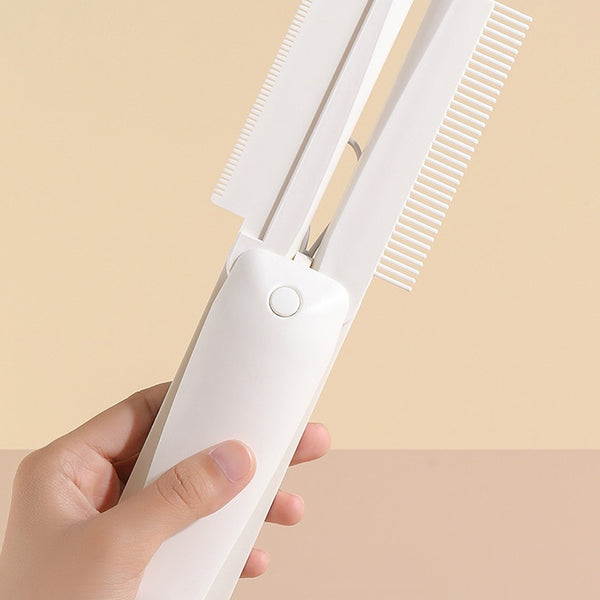 Dog & Cat Grooming Comb, Stainless Steel Curly Hair Removal Brush with Non-Slip Handle