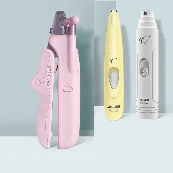 Pet Nail Clippers with LED Light – Professional Dog & Cat Nail Trimmer