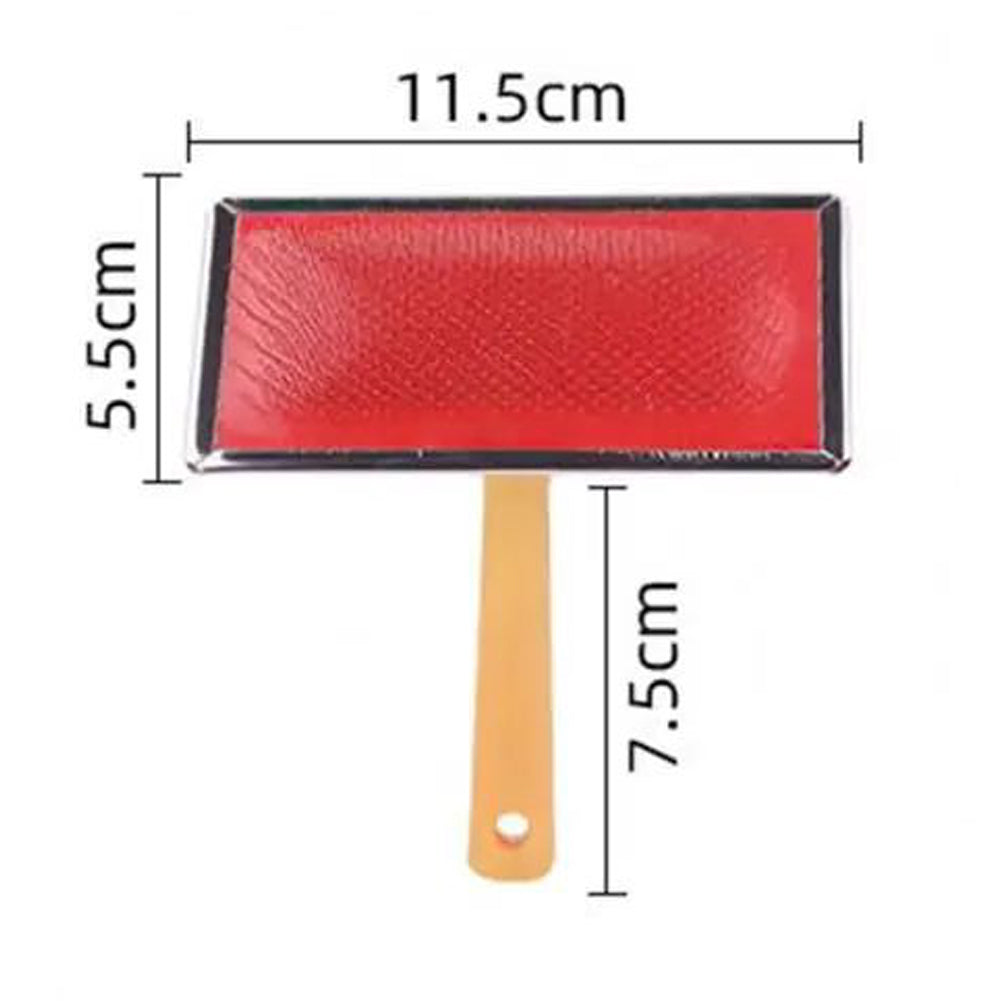 Stainless Steel Pet Grooming Comb – Dog & Cat Fur Detangler