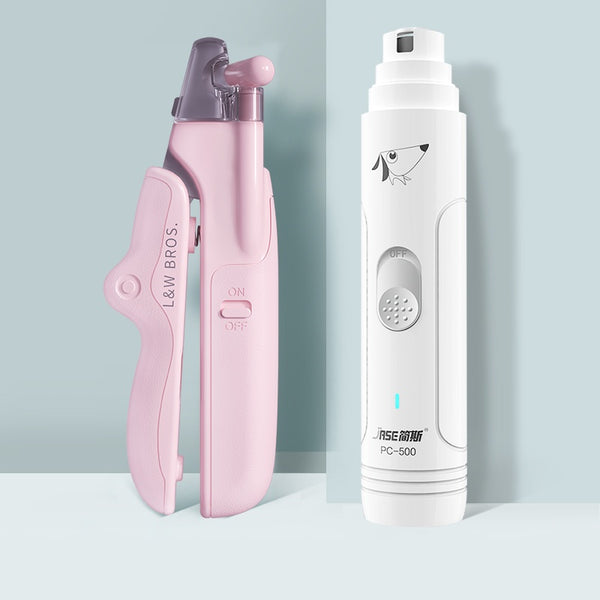 Pet Nail Clippers with LED Light – Professional Dog & Cat Nail Trimmer