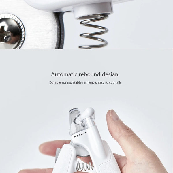 Professional Pet Nail Clippers with LED Light, Dog & Cat Nail Trimmer