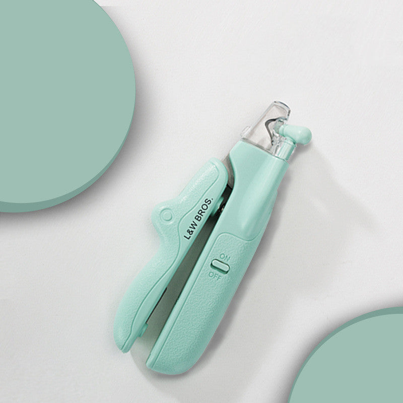 Pet Nail Clippers with LED Light – Professional Dog & Cat Nail Trimmer