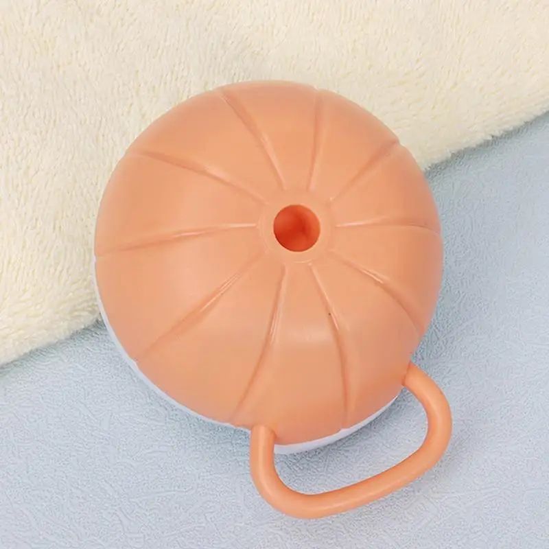 Dog Grooming Bath Scrubber, Silicone Massage Brush with Shampoo Dispenser