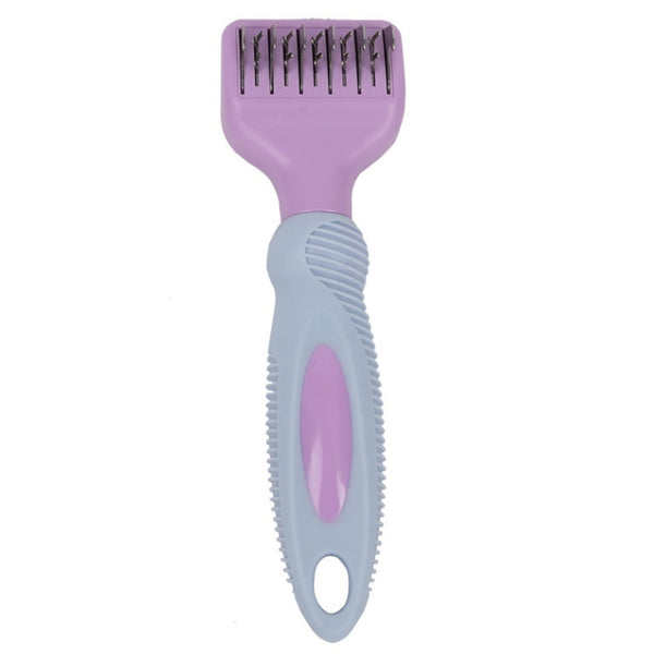 Stainless Steel Pet Knot Cutter Comb – Dog & Cat Grooming Tool
