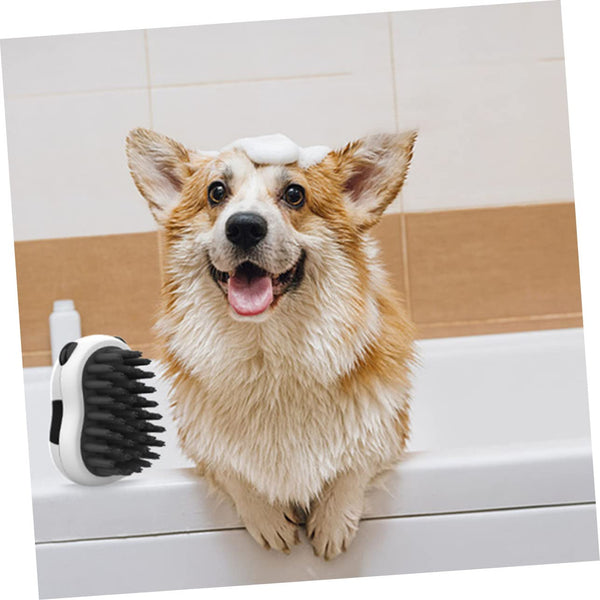 Pet Bath Brush Glove – Dog & Cat Grooming and Hair Removal Tool
