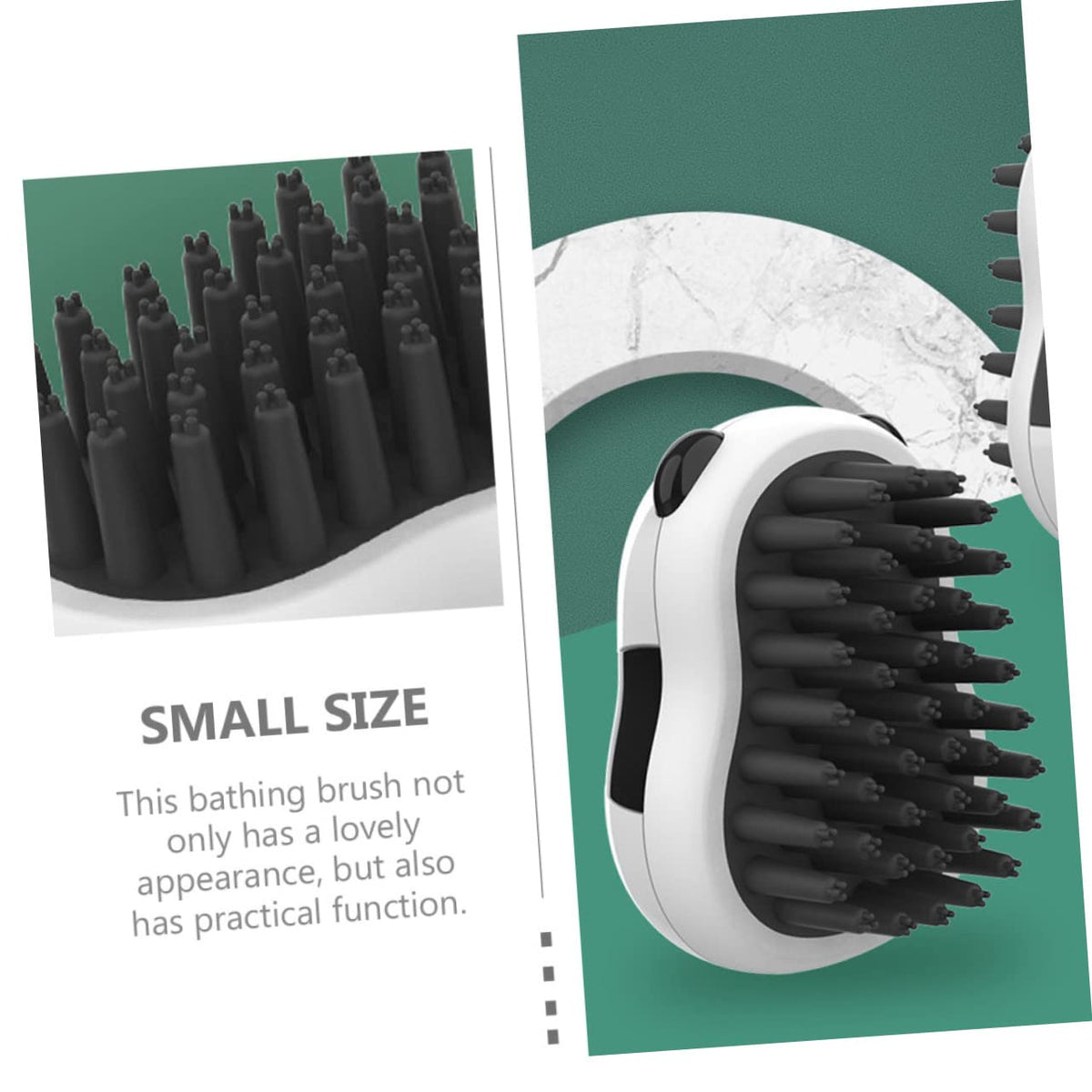 Pet Bath Brush Glove – Dog & Cat Grooming and Hair Removal Tool